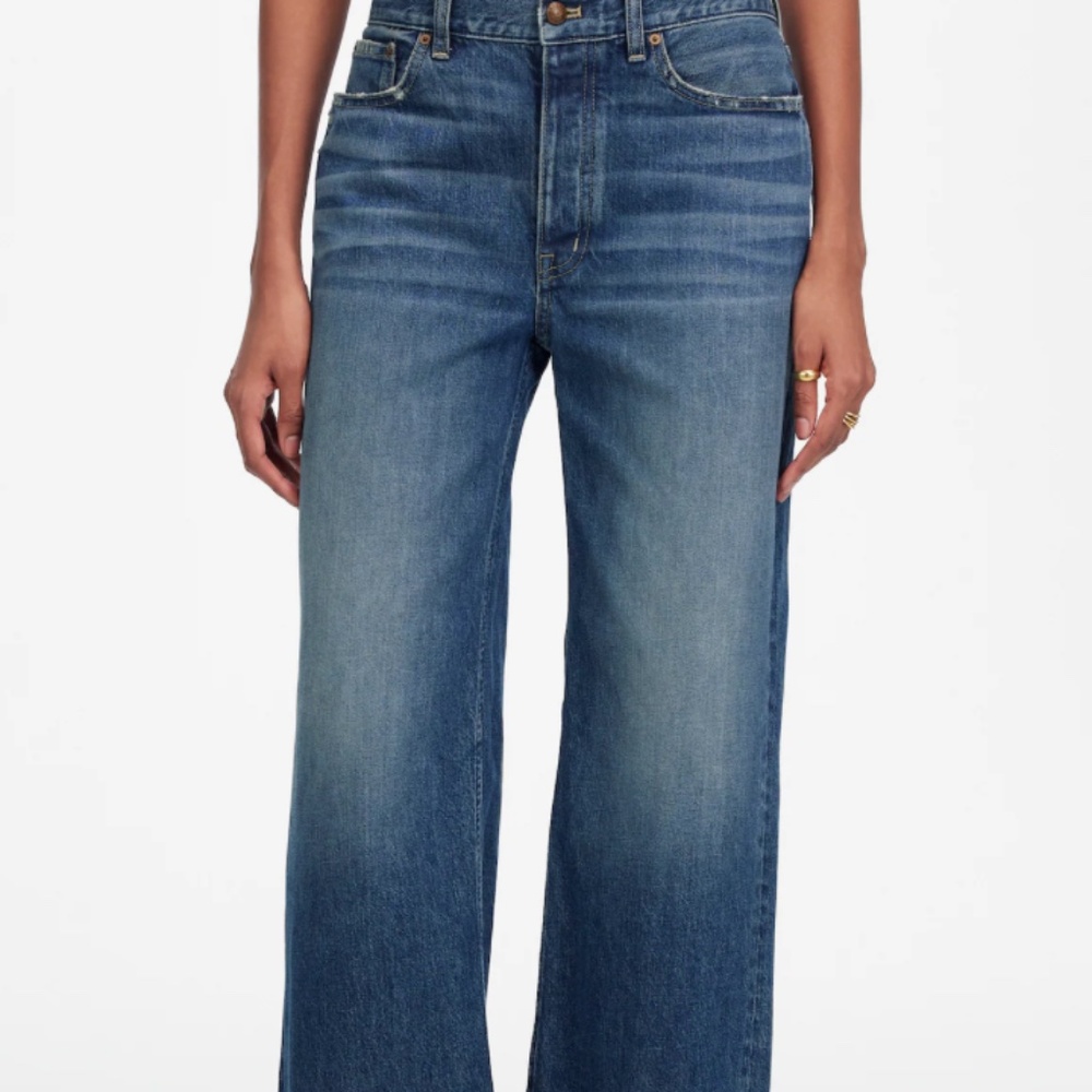 Madewell Low-Slung Baggy Crop